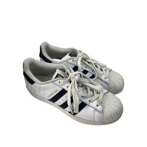 Adidas Superstar Sneakers Womens 6.5 White Black Shell Toe C77153
